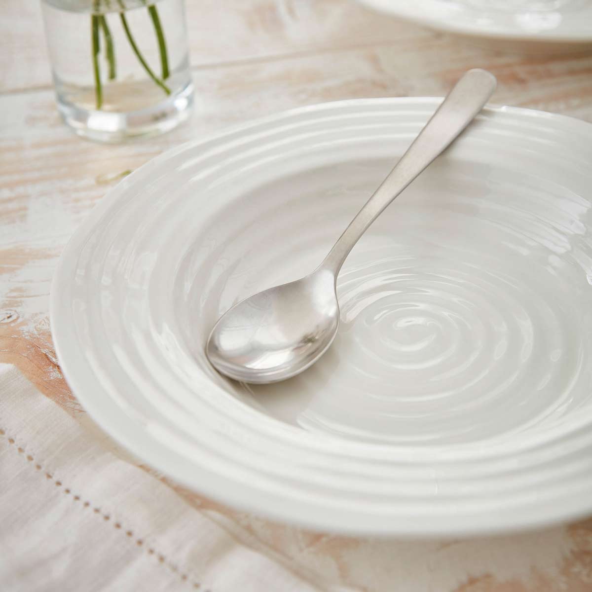 Sophie Conran Rimmed Soup Plate, White image number null